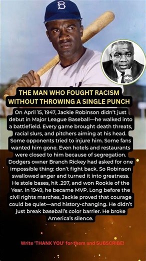 He Changed America Without Fighting Back | Jackie Robinson’s Untold Story
