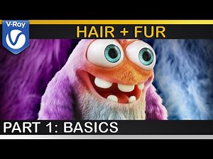 V-Ray | HAIR + FUR for Characters | Part 1