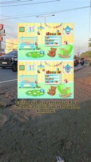 Ada Berapa Perbedaan Pada Gambar Diatas #shortvideo #kuistebakgambar #tebakgambar