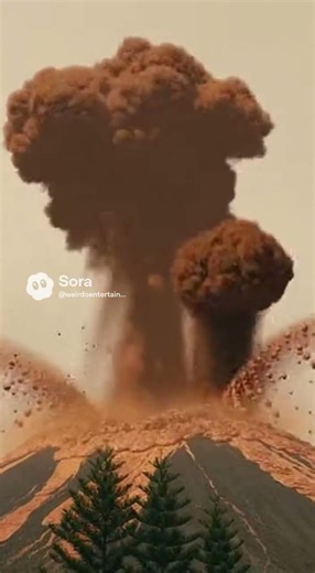 Breaking News! Volcano Erupting Poop