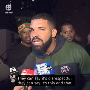 1.7M views · 7.6K reactions | Drake was fired up on Thursday night, joining Raptors fans in Toronto to cheer on the team to a Game 5 victory against the Milwaukee Bucks. To read more: https://www.cbc.ca/1.5147991 | CBC News | Facebook