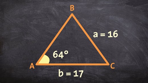 How to find the missing parts of two triangles using Law of Sines ambiguous case