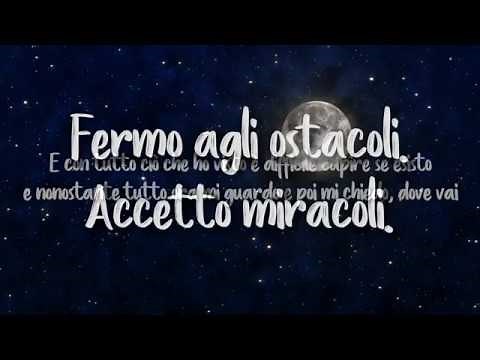 Tiziano Ferro - Accetto Miracoli - Testo/Lyrics
