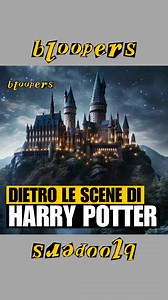 🧙Dietro le scene del primissimo film della saga di Harry Potter! #movie #cinema #film #behindthescenes #viral #explore #HarryPotter #Bloopers | Bloopers Magazine