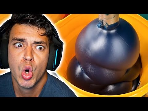 REACTING TO SATISFYING VIDEOS!