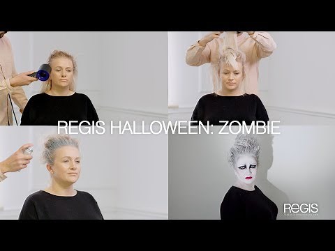 Zombie Halloween hair tutorial: #trickorregis