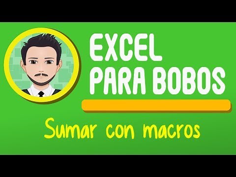 CURSO AVANZADO EXCEL CON MACROS - CLASE Nº2 sumar con macros