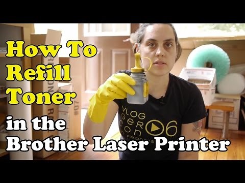 Scavenger Life: How to Refill Toner in the Brother Laser Printer 2270 2170