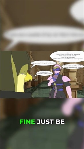 Quarter of my cut? Deal! Now, for a watch! #comics #animation