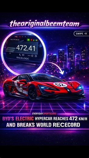 Beemteamrentals | 472 km/h. 293 MPH Electric. From China. ⚡🏁 Let that sink in. The Yangwang U9 just proved that EVs aren’t just about efficiency anymore... | Instagram