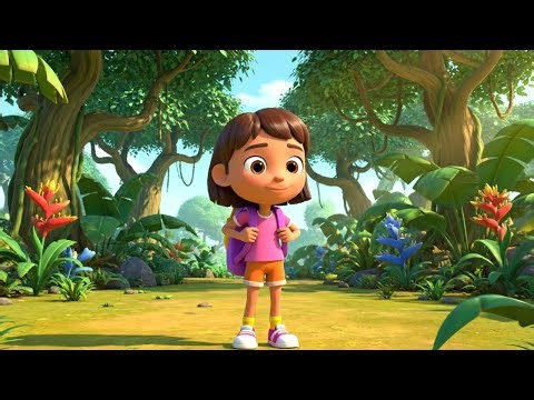 Dora the Explorer Missed the Magic Map | Nursery Rhymes for Kids & Baby Songs