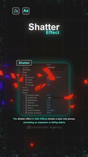 Create Broken Effects with Shatter | After Effects Tutorial