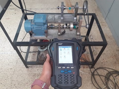 7.1 Medir parámetros : vibración por desbalance con analizador skf