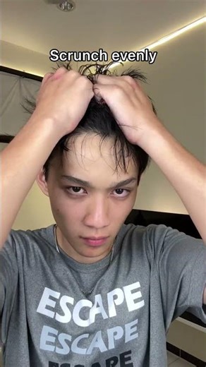 Fix your flat shampoo hair with this middle part tutorial