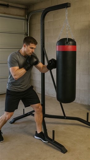 Freestanding Punching Bag Stand | Heavy Duty 37kg Capacity | Boxing & MMA Training Equipment