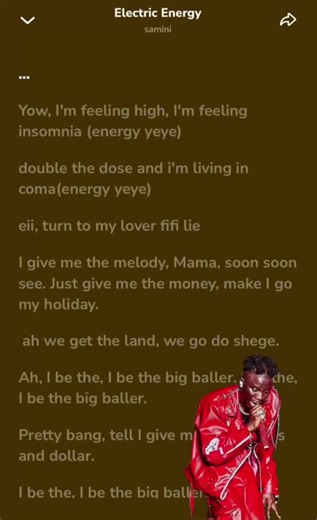Electric Energy Lyrics by Stonebwoy