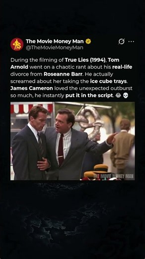 The Secret Behind Tom Arnold’s Best Line in True Lies #movietrivia