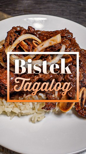 Bistek Tagalog 🇵🇭 also known as Beefsteak or just Bistek. It is a common staple in the Philippines and super easy to make. Typically it’s made with thinly sliced sirloin but I used thin sliced beef short ribs. This dish brings back so many memories. One of my favorites growing up. Such a hearty and tasty dish best served over rice. Hope y’all give it a shot. _______________________________________ Ingredients: • 2 lbs of thinly slice beef short ribs (also know as Korean short ribs) • ½ c fresh