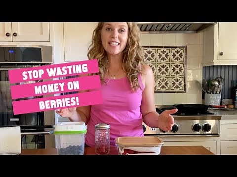 How to store berries in fridge