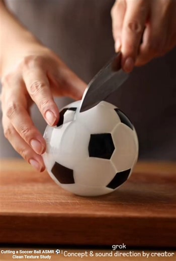 Soccer Ball⚽ Texture Experiment ASMR