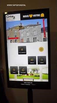 Borne Interactive Agence Immobilière, Transformation Digitale & Phygital