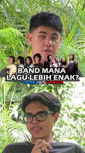 🤦‍♀️ VIERRA vs UTOPIA ☔️!!! Lagu siapa yang lebih enak?!! Kalau kalian bakal milih apa aja? SETUJU GA sama pilihan REZKA?!! Komen lagu favorit kalian dari mereka!! #lagu #laguviral #musik #musikviral #nostalgia