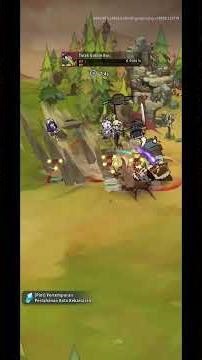 Pixel Brave: Idle RPG - a glimpse of the boss fight. #daily #games #androidgame #gameplay