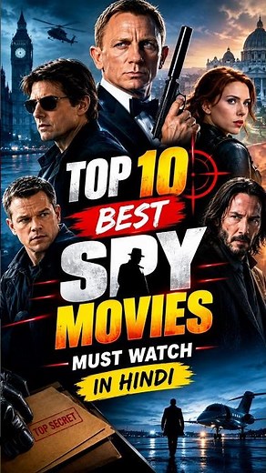 💣 Top 10 Best Spy Movies You MUST Watch! 🕵️ Secret Missions, Espionage, Action & Mind-Blowing Twists