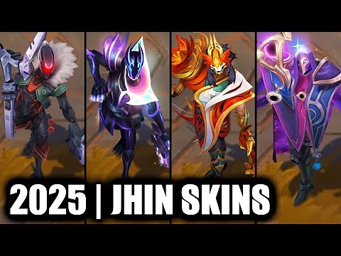 ALL JHIN SKINS SPOTLIGHT 2025 | League of Legends