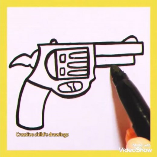 How to draw gun