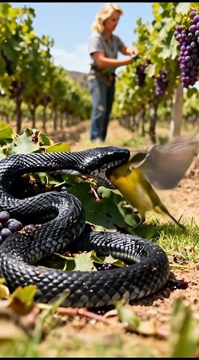 삼킴 전 과정! 입에서 위까지 직행 여정 🐍 #snakes