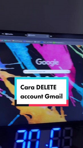Cara Delete Gmail Account