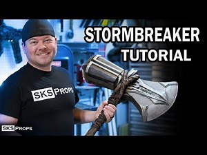 How to make Thor's Stormbreaker from Avengers Infinity War out of Foam