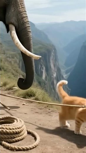 Kitten Falls From Exploding Plane! BUT THEN A DOLPHIN APPEARS!