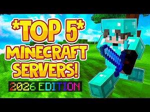 Top 5 MINECRAFT SERVERS To Join In 2026 (1.21+)