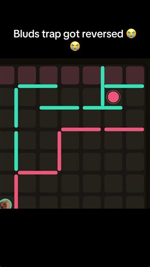 Bluds trap got reversed 😭😭 #boardgames #wallz #gaming
