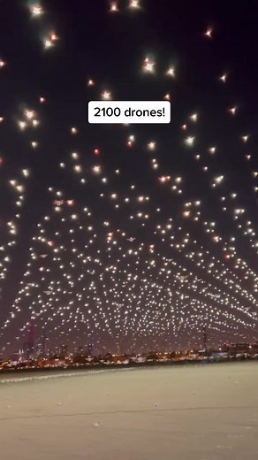 2100 Drones Light Show: Mesmerizing Drone Display in 2022