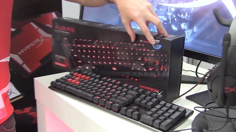 Kingston Alloy FPS keyboard revealed at Gamescom 2016