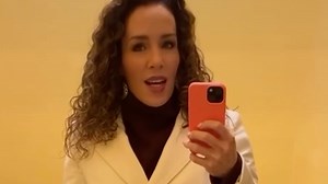 RTE star gives fashion hack to keep 'secretly' warm as she shows off TV outfit