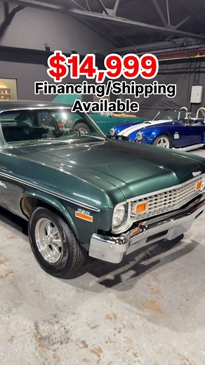 Rob Evans on Instagram: "1973 Chevy Nova For Sale #fyp #classiccar #classiccars #vintagecar #cars #car #carsofinstagram #classic #vintagecars #oldtimer #vintage #oldcar #s #musclecar #carporn #porsche #carphotography #carspotting #ford #chevy #instacar #drivetastefully #ferrari #v #retrocar #classiccarsdaily #hotrod"