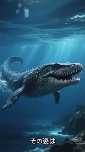 山口県の海を支配していたモササウルスが怖すぎる#山口県 #モササウルス #古代生物 #巨大生物 #海の怪物 #古代の海 #絶滅動物 #日本の古代生物 #化石 #恐竜時代 #ショート動画 #雑学