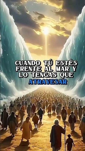 Cuando tu estes frente al mar y lo tengas que atravezar