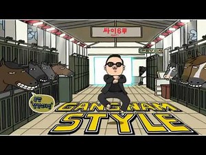 PSY - Gangnam Style (Reversed)