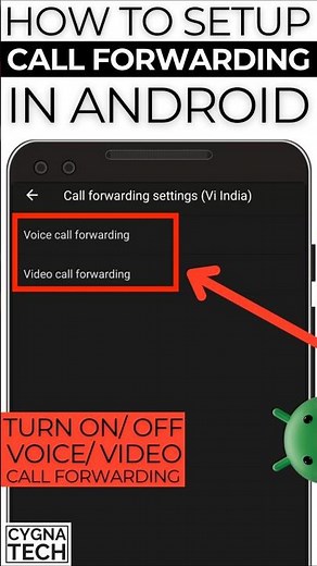 📞 How to Turn On/Off Call Forwarding For Voice & Video Calls on Android (2025 Guide)