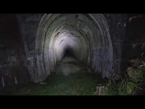 Abandoned old 1920's Train Tunnel