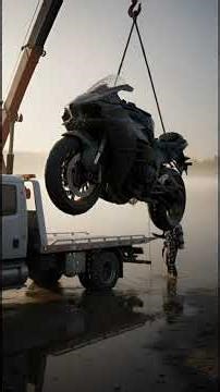 From River to Road: Restoring Kawasaki Ninja H2R! #automobile #restoration #satisfying