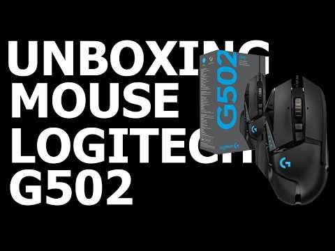 ✅Unboxing Mouse Gamer Logitech G502 Hero LIGHTSYNC RGB 2026🖱️