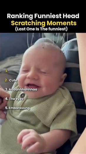 Ranking The Funniest Head Scratching Moments #shortsviral