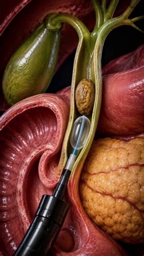 ERCP: How Doctors Remove a Bile Duct Stone 🩺
