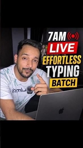 7AM Live Typing Batch 🚀 Effortless Speed + Accuracy | Join Now!
